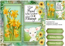 Daffodils and Sunflowers 