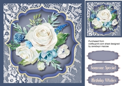 White Roses and Lace