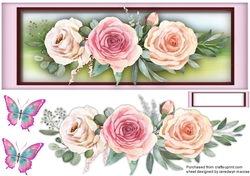 D.L.Beautiful Roses and Butterflys