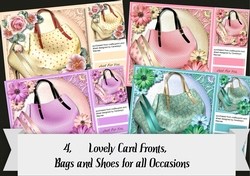 4,lovely card frontb, Bags Shoes for all Occasions