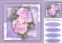 Stunning lilac French Roses