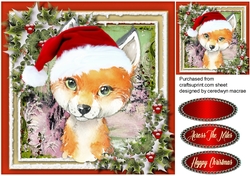 Gorgeous Christmas Fox