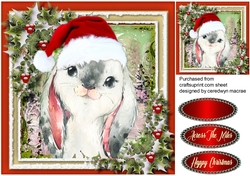 Gorgeous Christmas Rabbit