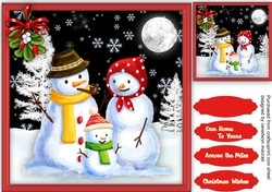 The Christmas Snow Family
