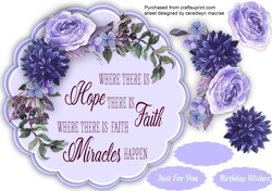 Hope, Faith , and Miracles