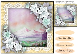 Beautiful Distant Mountains 3
