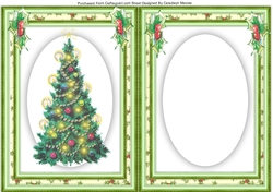 A5 Blank Christmas Insert