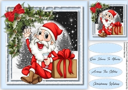 Christmas Santa Gnome