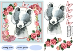 Adorable Badger