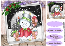  Snowman The Christmas Tree 
