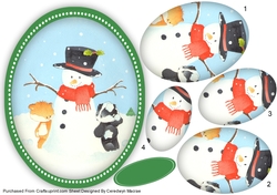 Snowman and Friends Pyramid 2