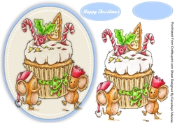 Christmas Cupcake