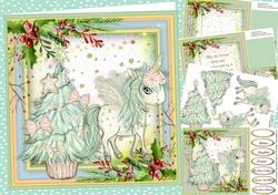 8x8 Mini Kit, The Christmas Unicorn 