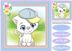 Lovely Baseball Kitty