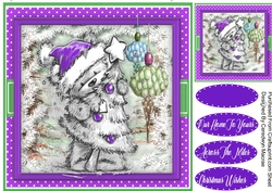 Teds Christmas Tree , Lilac