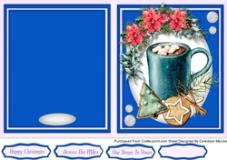 Print, Cut, and Fold, Cocoa and Mashmallows