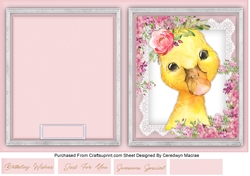 Print, and Cut , Beautiful Duckling