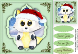 Christmas Raccoon 5