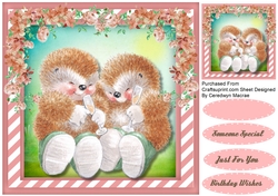 Hedgehogs Celebrating