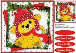 Lovely Christmas Leopard