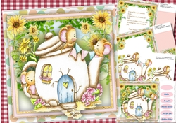 8x8 Mini Kit, Teapot House Mouse 