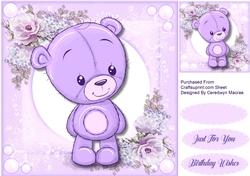 Cute Teddy Lilac