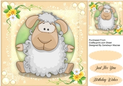 Gorgeous Dolly The Sheep