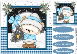 Blue Candy Star Ted