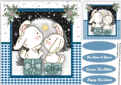 Bunnies Special Star, Blue