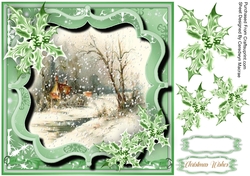 Beautiful Sage Christmas Bracket