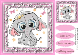 Adorable Ellie , Pink