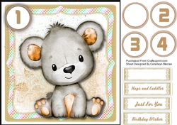 Gorgeous Little Buff Bear 