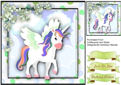 Beautiful Unicorn and Blossom 