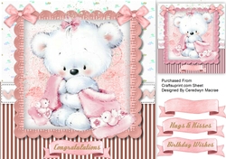Gorgeous Little Pink Bear