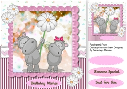 Cool Daisy Hippos