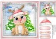Jolly Reindeer Pink