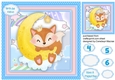 Beautiful Fox on the Moon