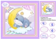 Beautiful Hippo on the Moon