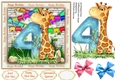 Cute Birthday Giraffe 4