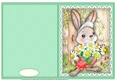 Print and Fold , Gorgeous Easter Rabbit