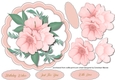 Beautiful Scalloped Pink Roses