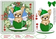 6Pup In a Christmas Cup 6