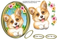 Gorgeous Pup in a Gold Frame 3