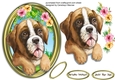 Gorgeous Pup in a Gold Frame 4