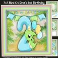 7x7 Mini Kit , Dinos 2ndt Birhday