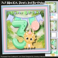 7x7 Mini Kit , Dinos 3rd Birhday