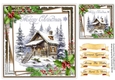 8x8 Quick Card The Christmas Cabin 3