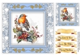 8x8 Quick Card The Christmas Robin 2
