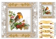 8x8 Quick Card The Christmas Robin 3