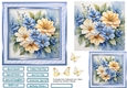 6x6 Quick Cards , Beautiful Florals